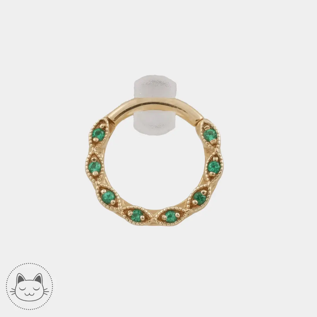 BVLA - Violet - Emeraudes - Kawaii Place piercing