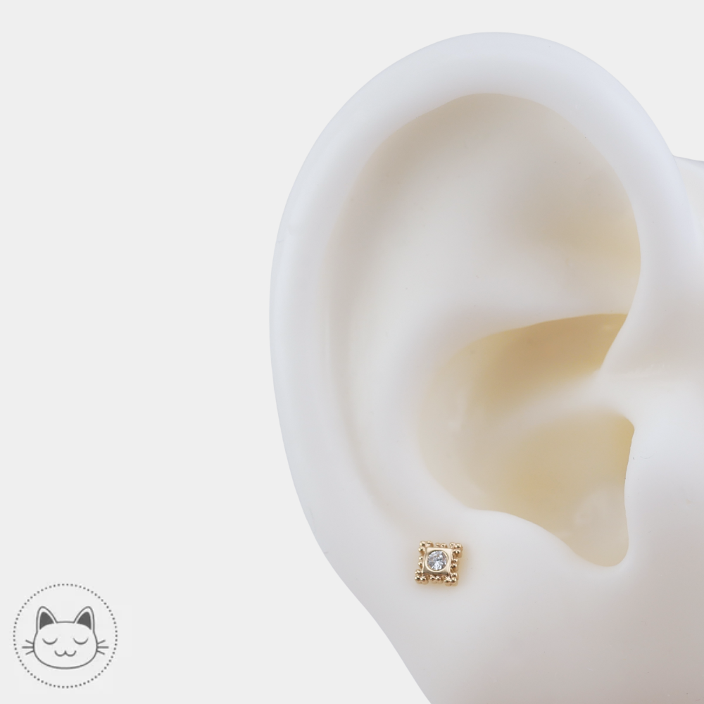 BVLA - Flourish Illusion - Or jaune & Diamant Blanc