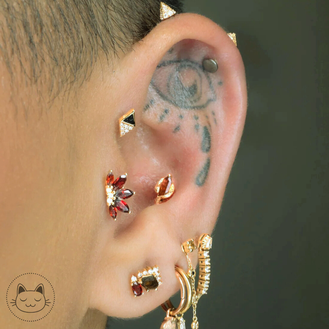 Buddha Jewelry - Valentina - Grenat.