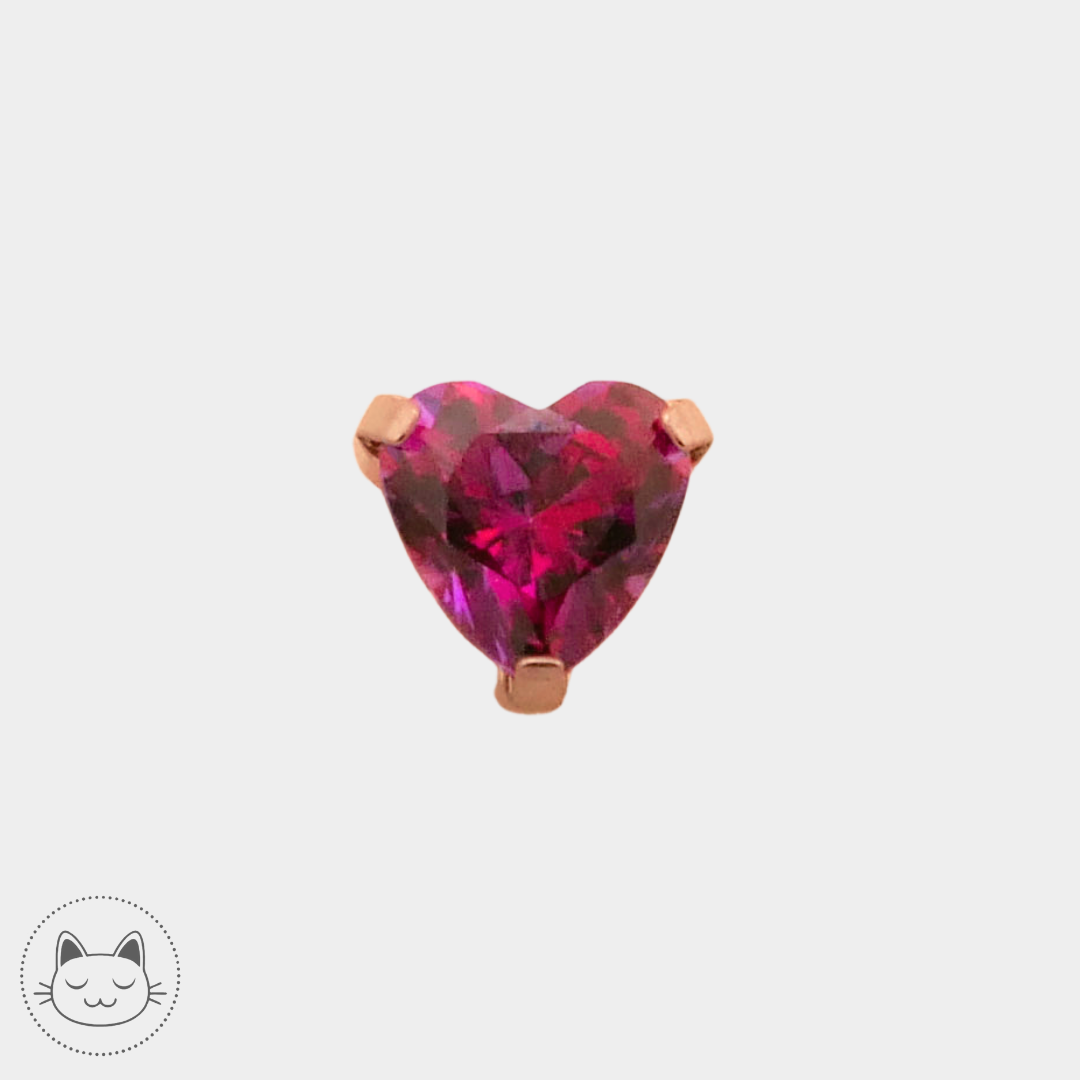NeoMetal - Prong Drop - White Zircon.