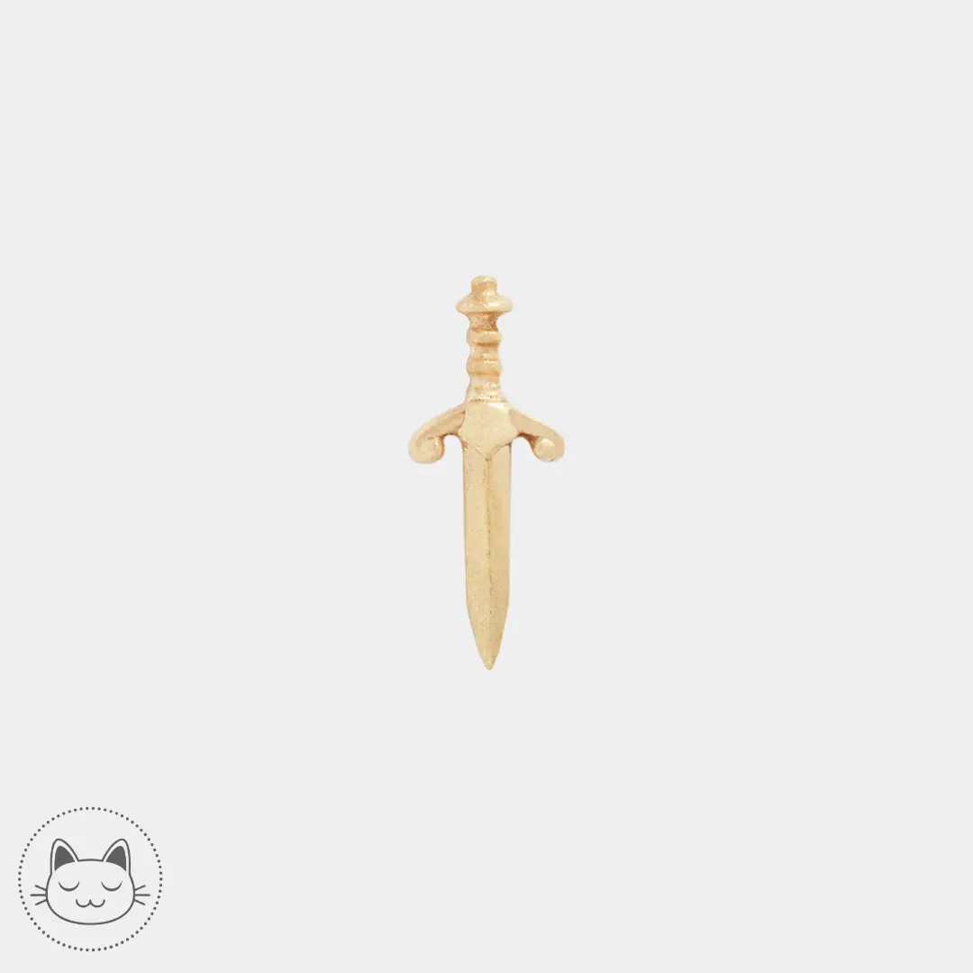 Buddha Jewelry - Blade - Or jaune Kawaii Place piercing