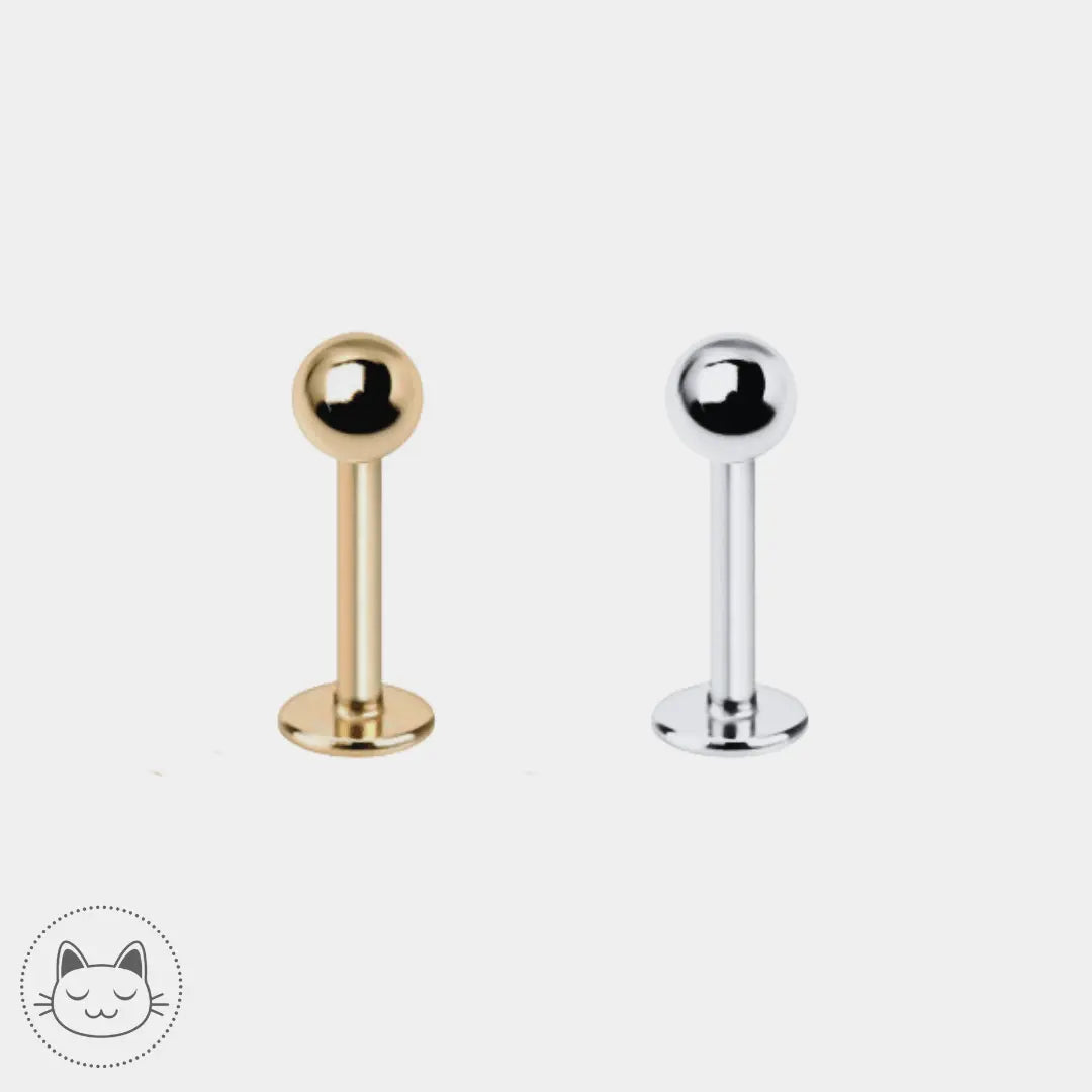 Labret - Bijou complet - Titane ASTM F136 - Kawaii Place piercing