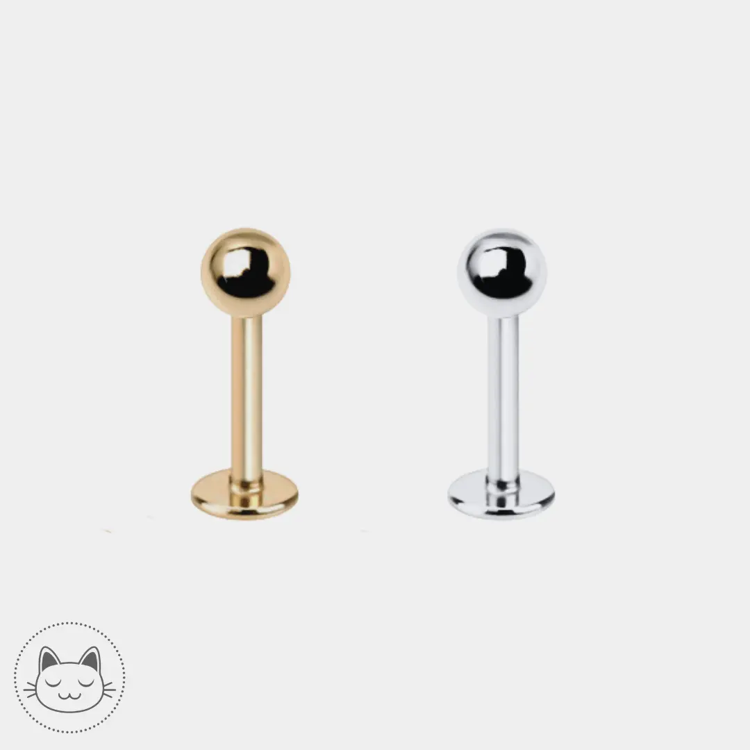 Labret - Bijou complet - Titane ASTM F136 - Kawaii Place piercing
