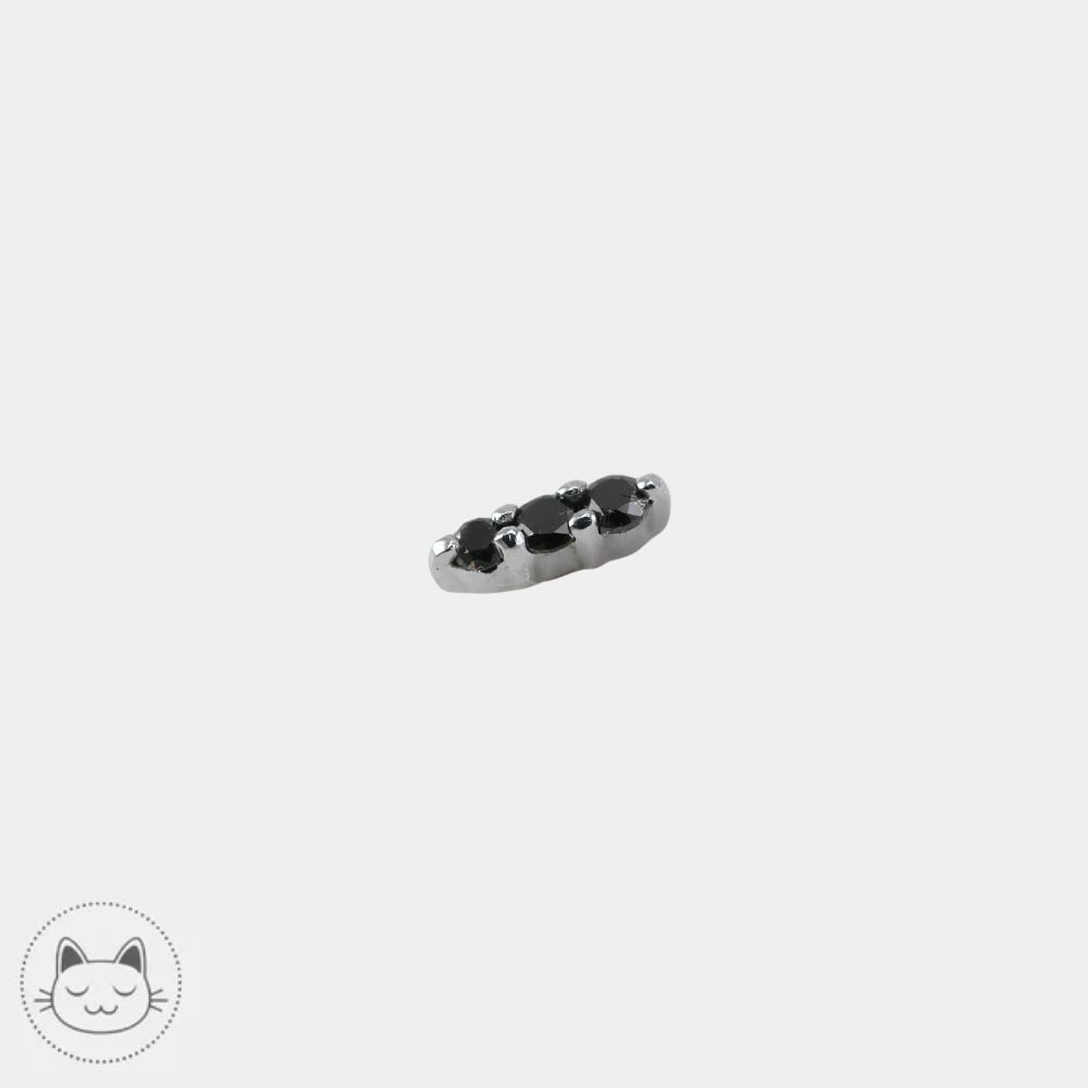 Buddha Jewelry - Mishka 3 - Or & Diamants noirs