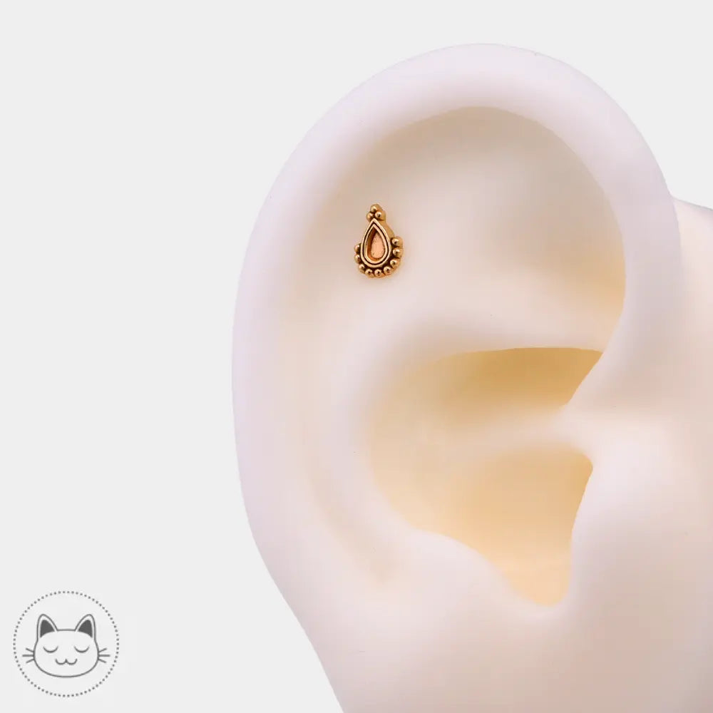 Sacred Symbols - NSD26 - Or jaune Kawaii Place piercing