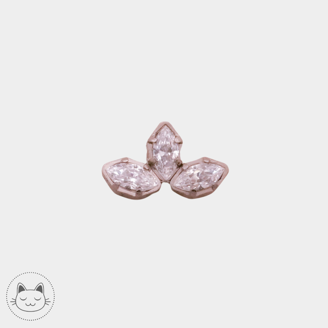 IS - Marquise Zircon Blanc