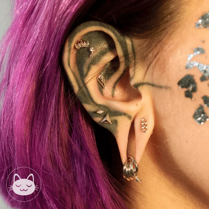 Buddha Jewelry - Arthaus - Zircon Blanc - Kawaii Place piercing