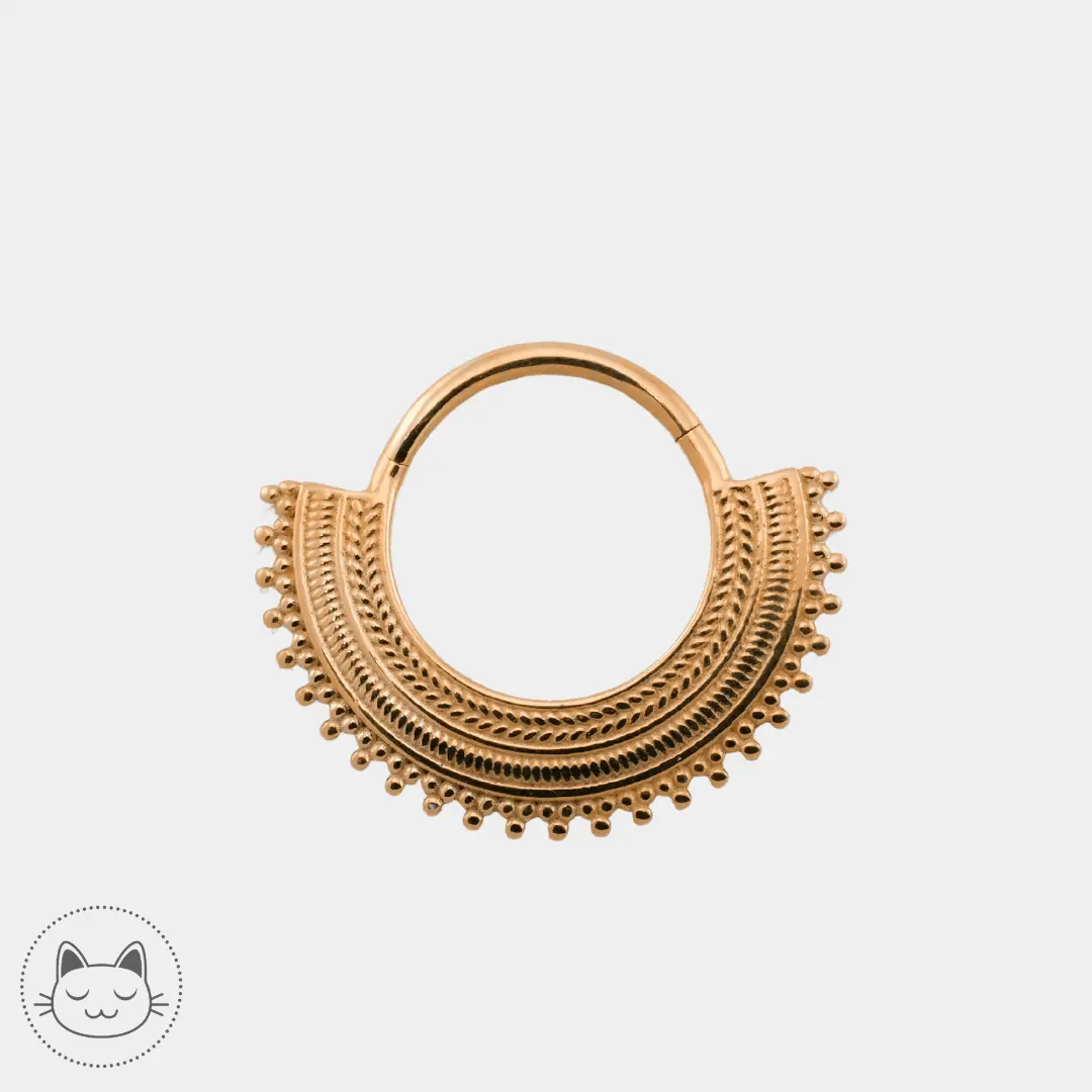 Naga - Clicker NG06 - Or jaune - Kawaii Place piercing