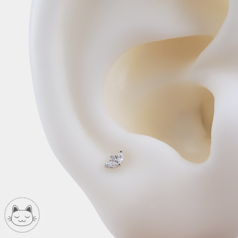 Buddha Jewelry - Pur - Zircons Blancs