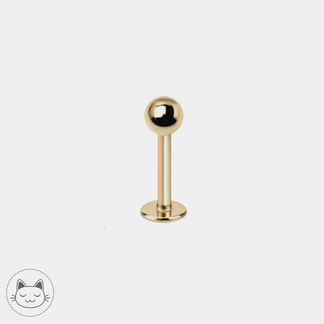 Labret - Bijou complet - Titane ASTM F136 - Kawaii Place piercing