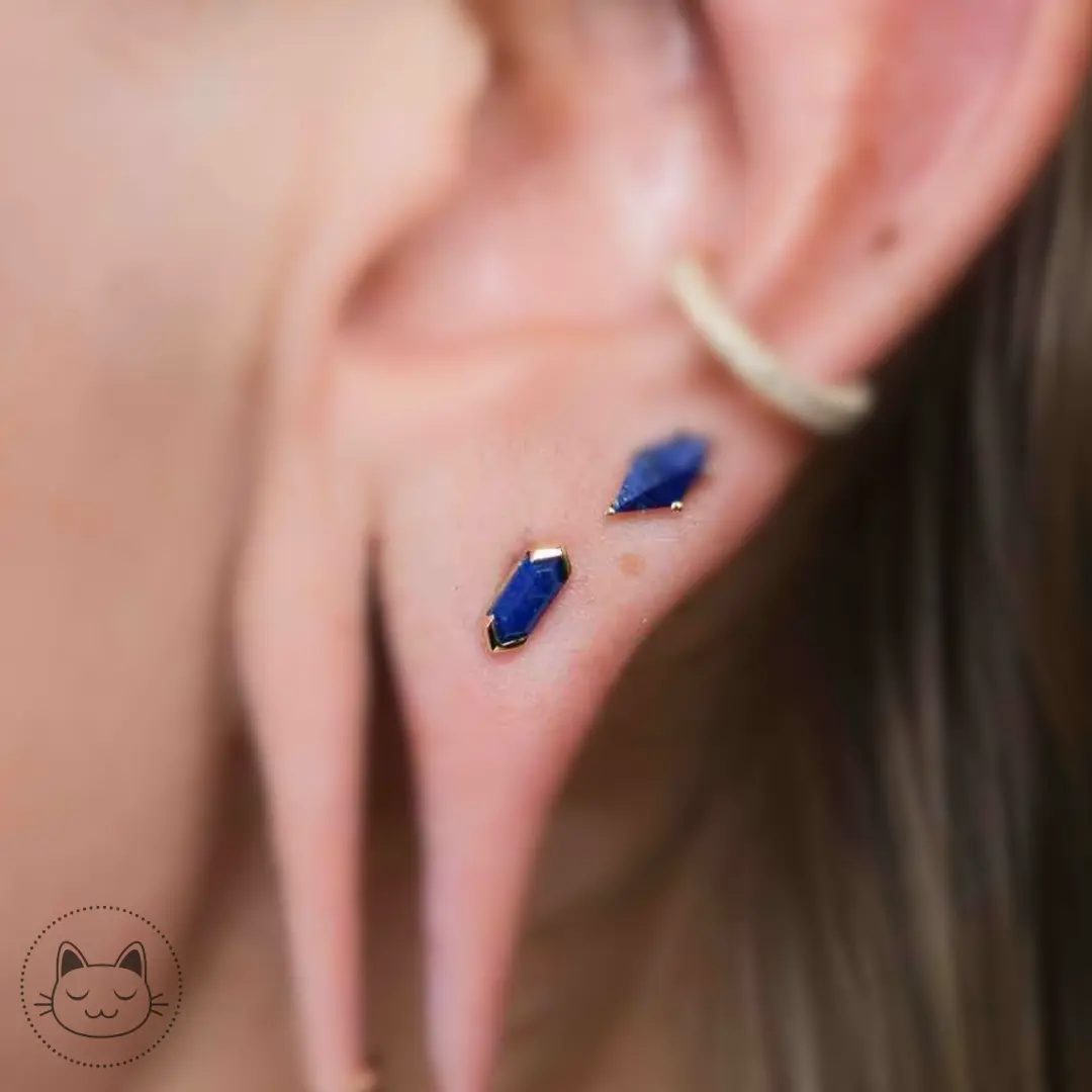 Buddha Jewelry - Mystic - Lapis Lazuli Kawaii Place piercing