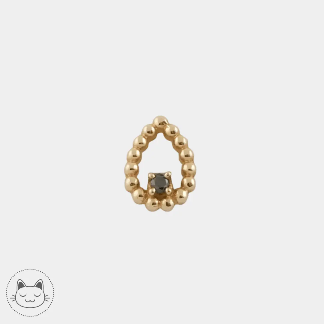 BVLA - Sophie Tear - Onyx - Kawaii Place piercing