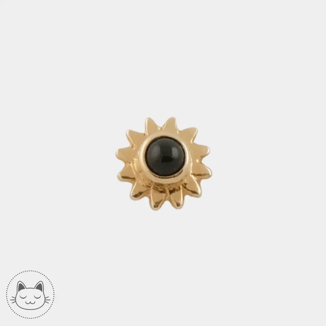 BVLA - Sun - Onyx - Kawaii Place piercing
