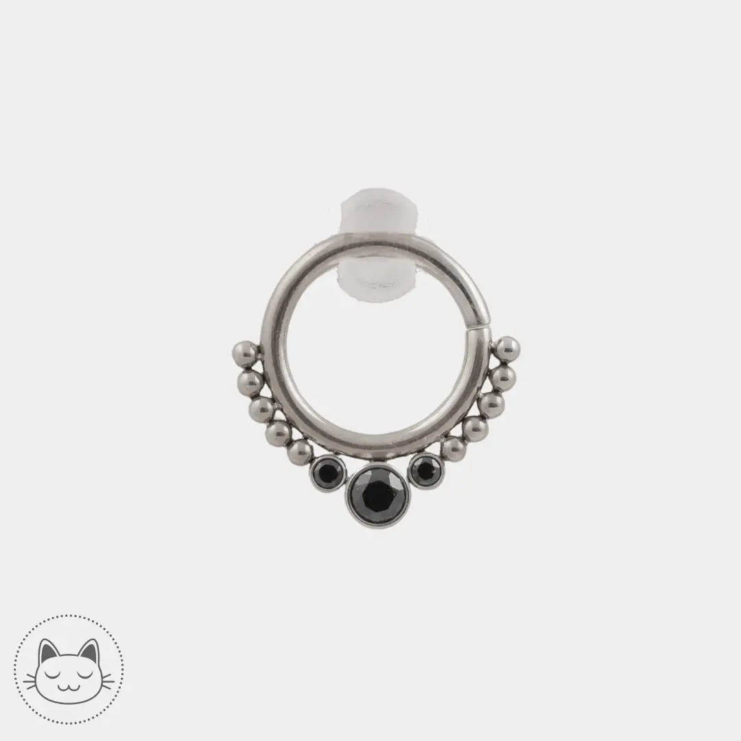 LeRoi - Hsmrf - Titane Argenté - Kawaii Place piercing