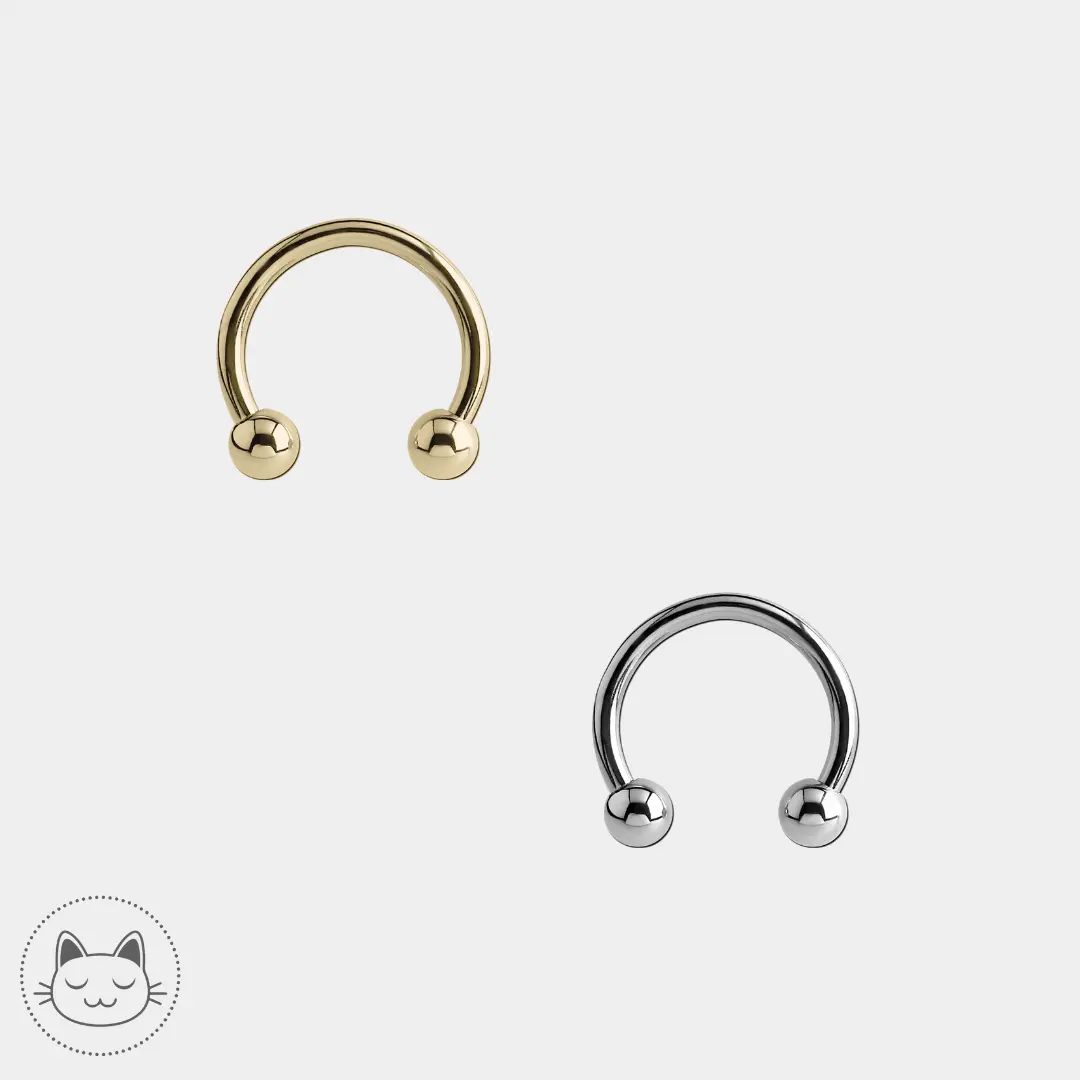 Fer à cheval titane ASTM F136 - Kawaii Place piercing