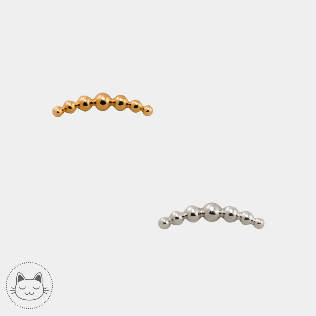 Bijou Auris Nefertiti en or 14 carats