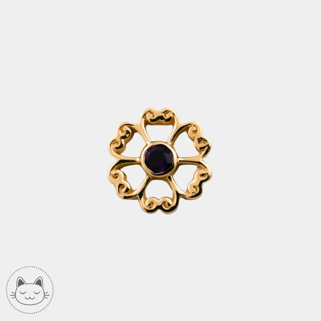 BVLA - Incense - Amethyste - Kawaii Place piercing