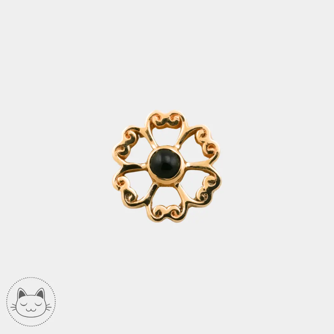 BVLA - Incense - pierre d'Onyx - Kawaii Place piercing