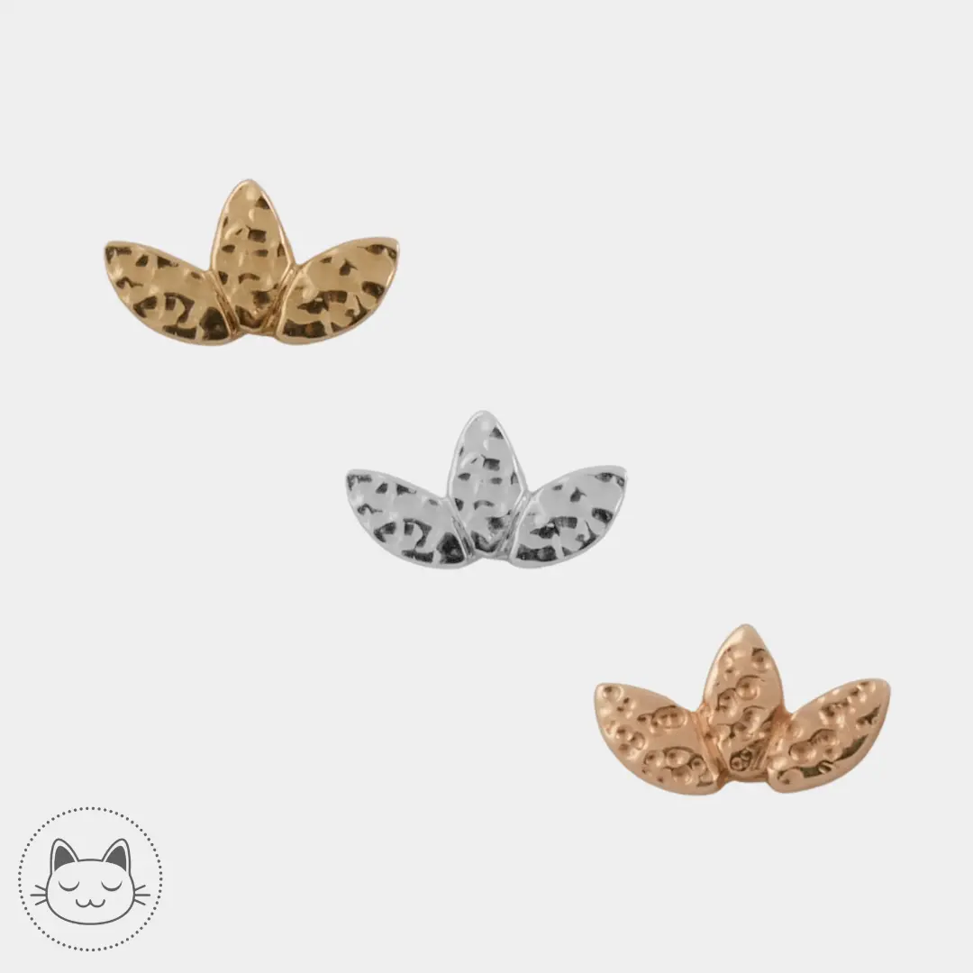 BVLA - Hammered Marquise - - Kawaii Place piercing