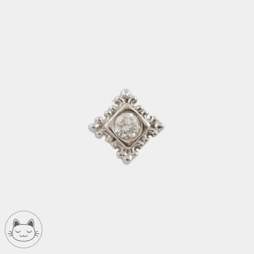 BVLA - Flourish Illusion - Diamant blanc - Kawaii Place piercing
