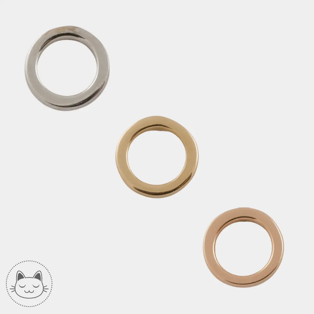 BVLA Open Circle en or 14 carats 6 mm