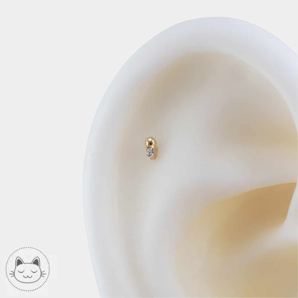 Buddha Jewelry Babe Swarovski 3,4 x 1,6 mm