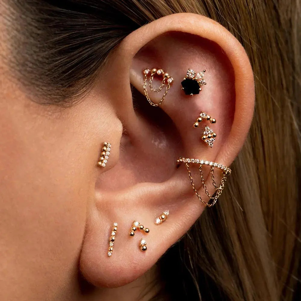 Buddha Jewelry - Crushing - Zircon - Kawaii Place piercing