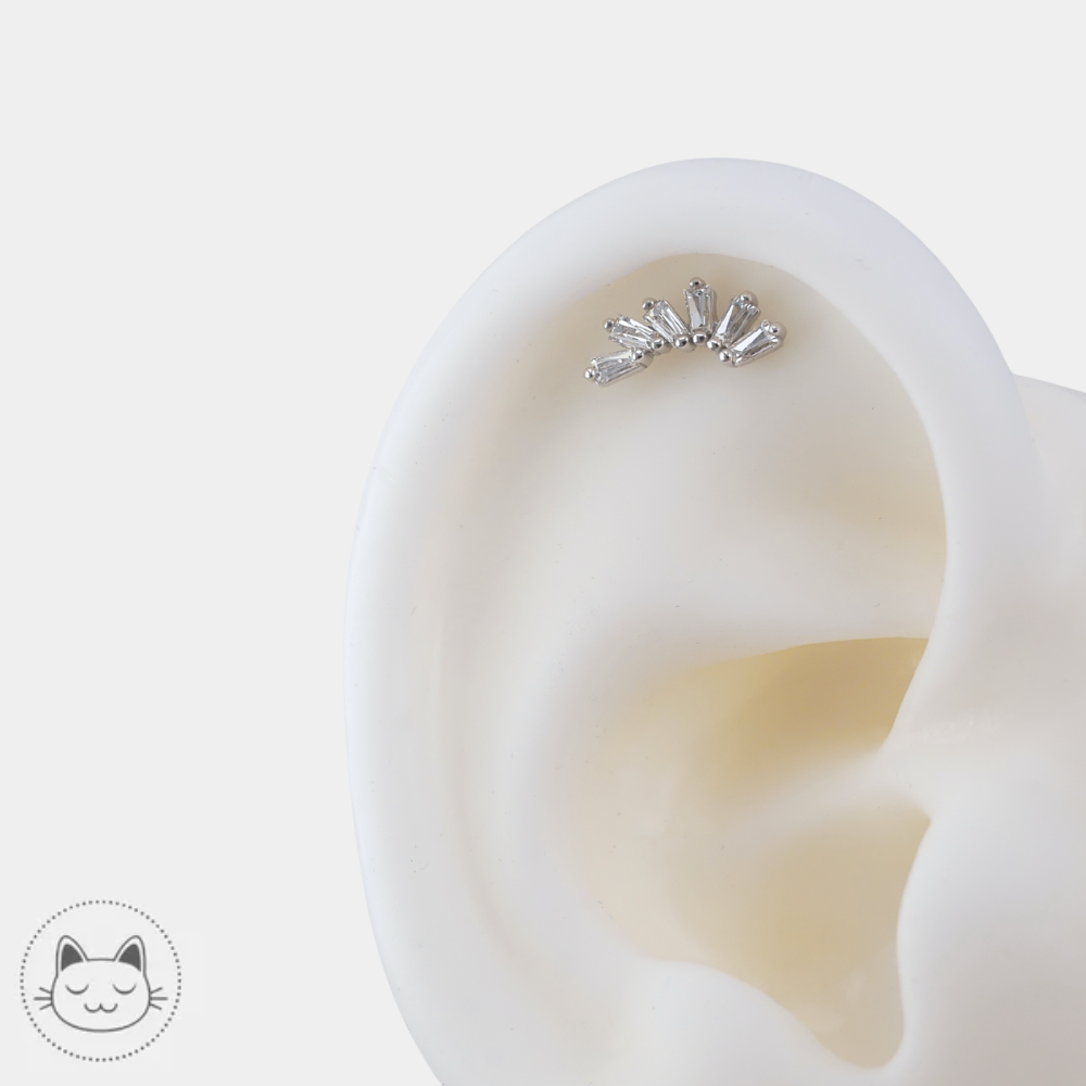 Bijou Buddha Jewelry Don't Behave en or blanc 14 carats