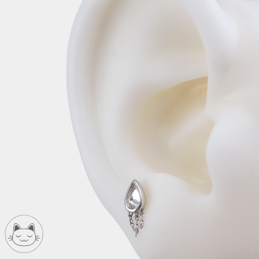 Buddha Jewelry Let's Dance pour nostril conch rook labret et médusa