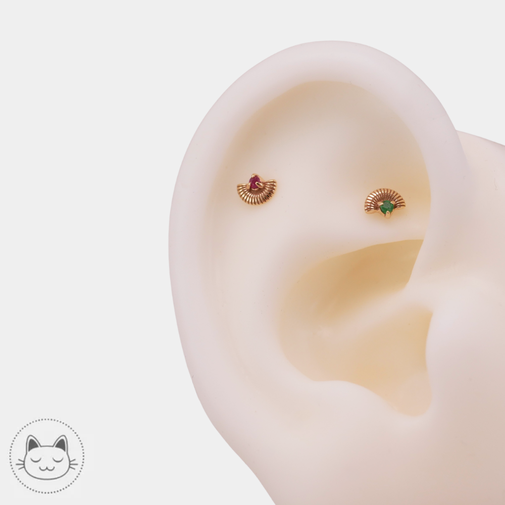 Bijou Sacred Symbols D53 pour hélix et conch