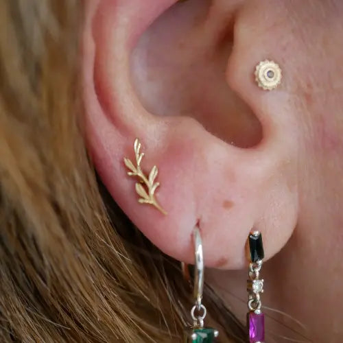 Bijou piercing BVLA Amity en or 14 carats