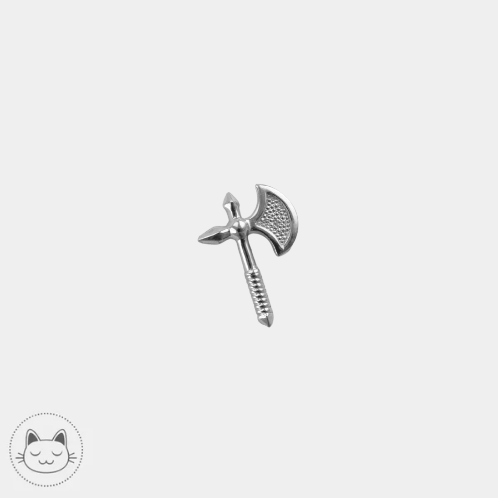 Embout BVLA Battle Axe compatible labret NeoMetal
