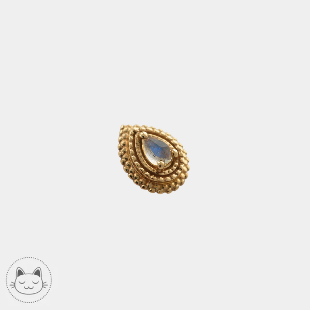 Embout BVLA Mini Afghan Pear compatible labret IS