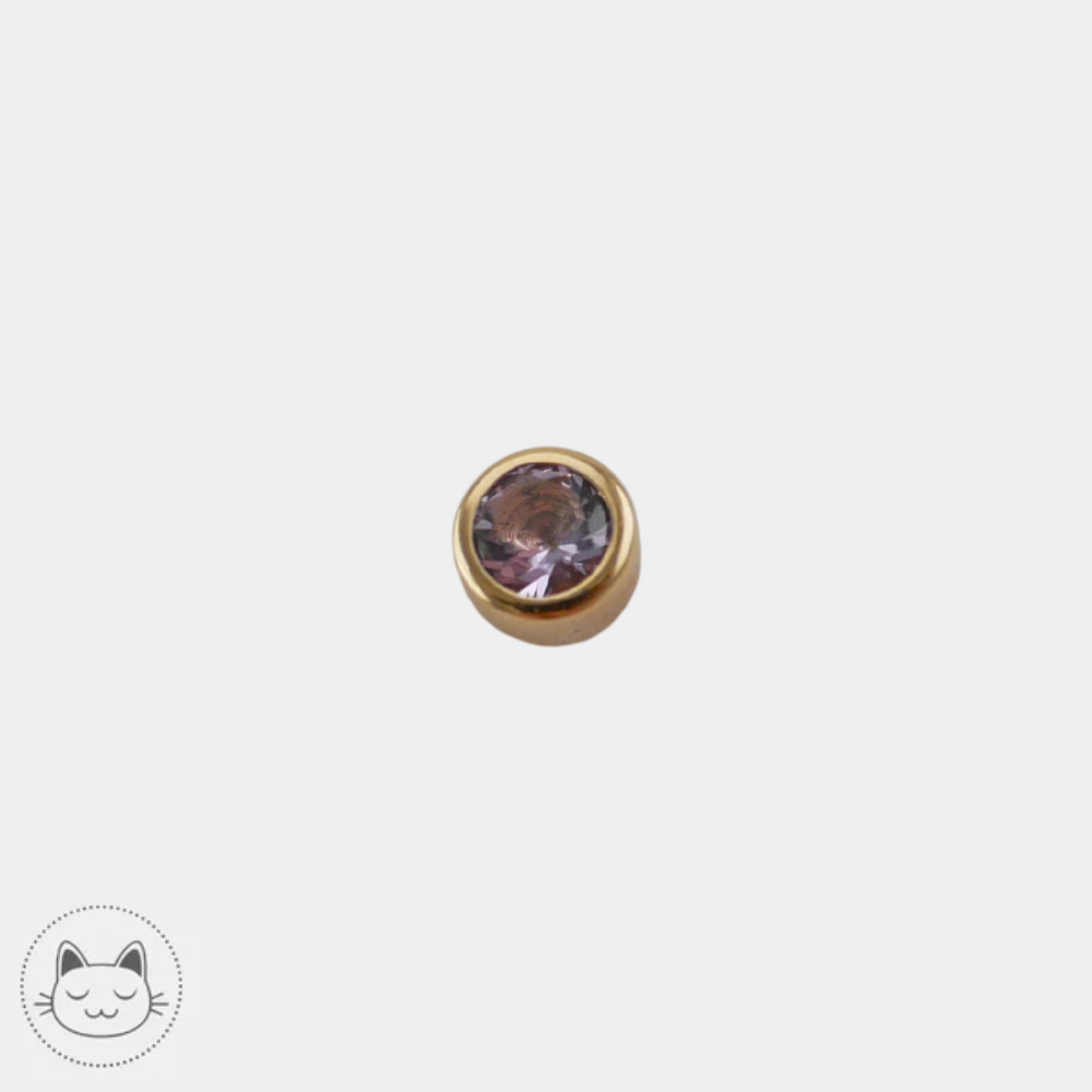 Embout BVLA Light Amethyst compatible labret IS