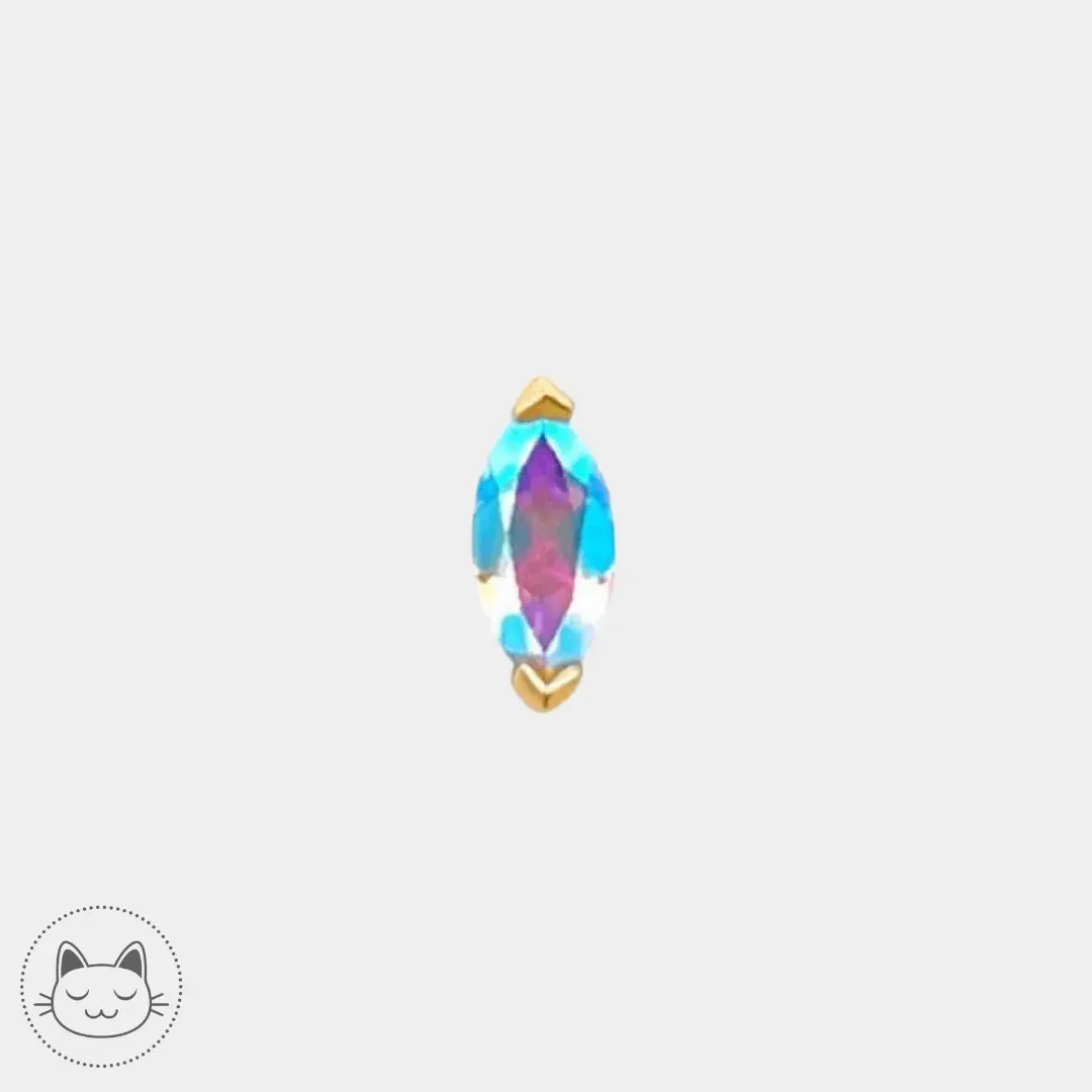 Buddha Jewelry - Zuri - Mystique Topaze - Kawaii Place piercing