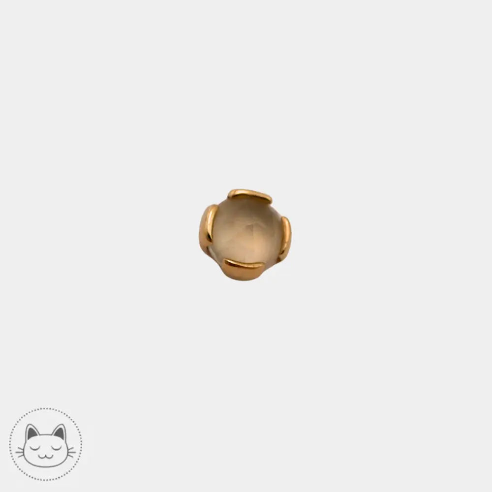 Buddha Jewelry - Peekaboo - Aquamarine sablée Kawaii Place piercing