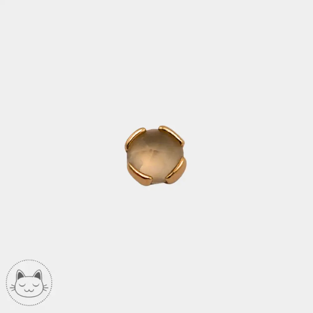 Buddha Jewelry - Peekaboo - Aquamarine sablée Kawaii Place piercing