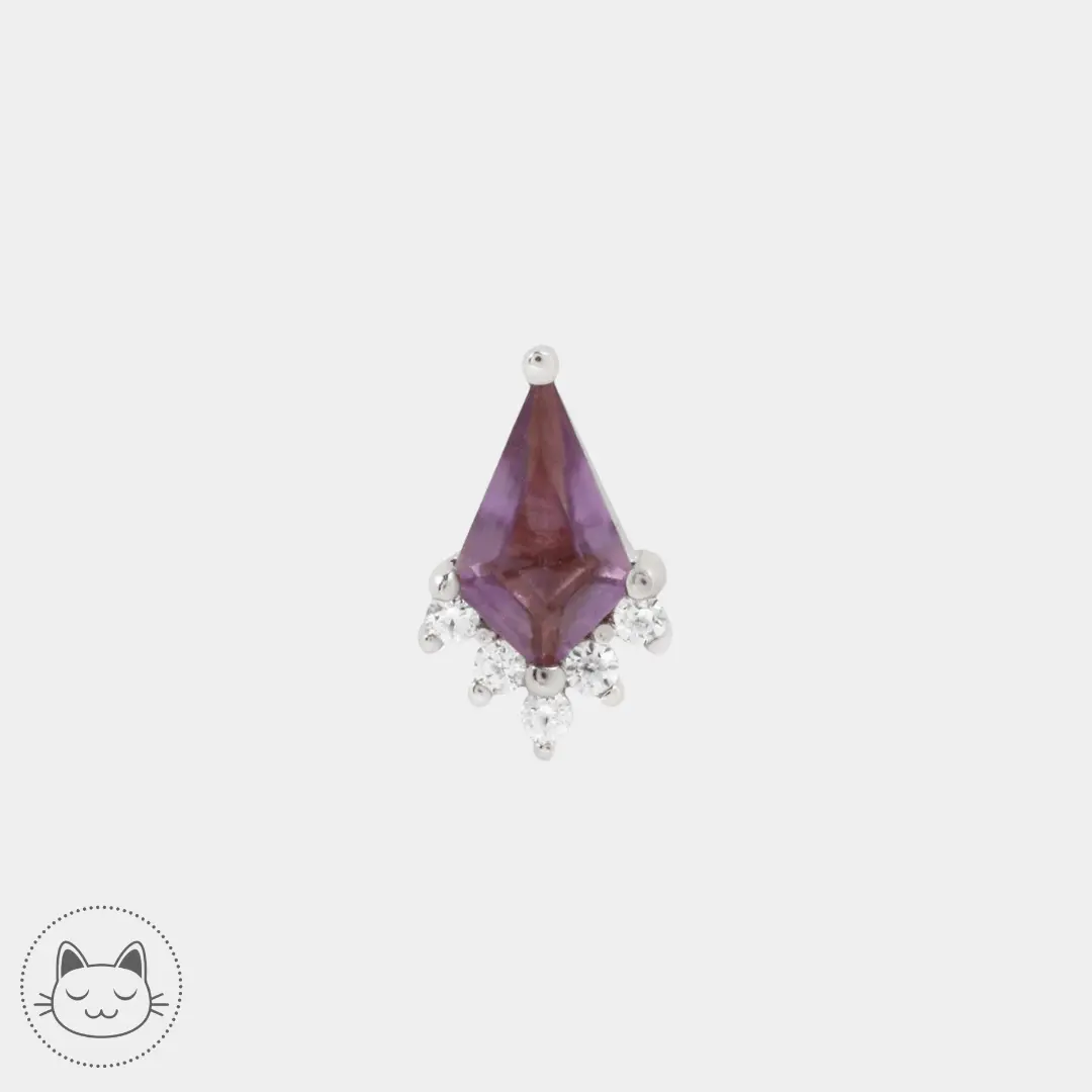 Buddha Jewelry - Noble - Amethyst - Kawaii Place piercing