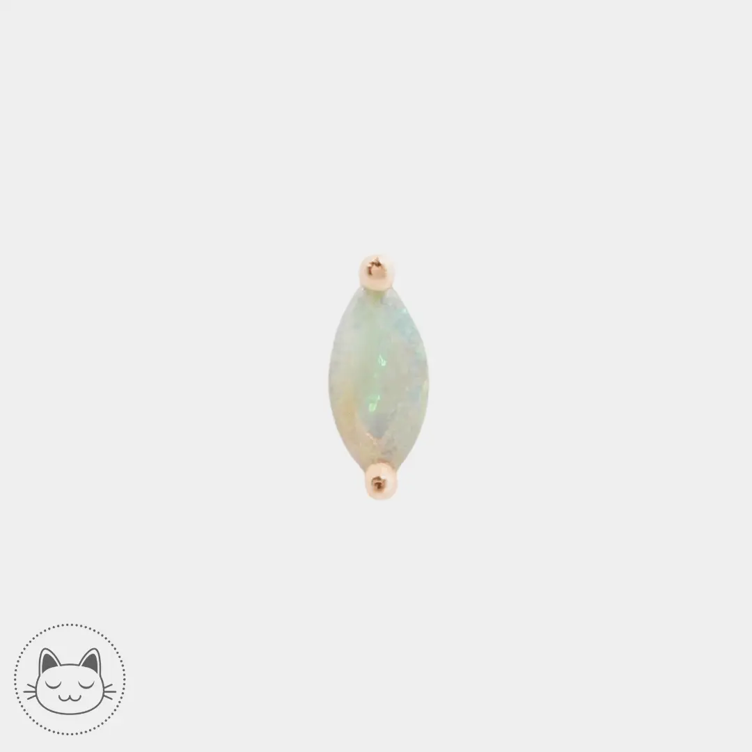 Buddha Jewelry - Zuri - Opale - Kawaii Place piercing