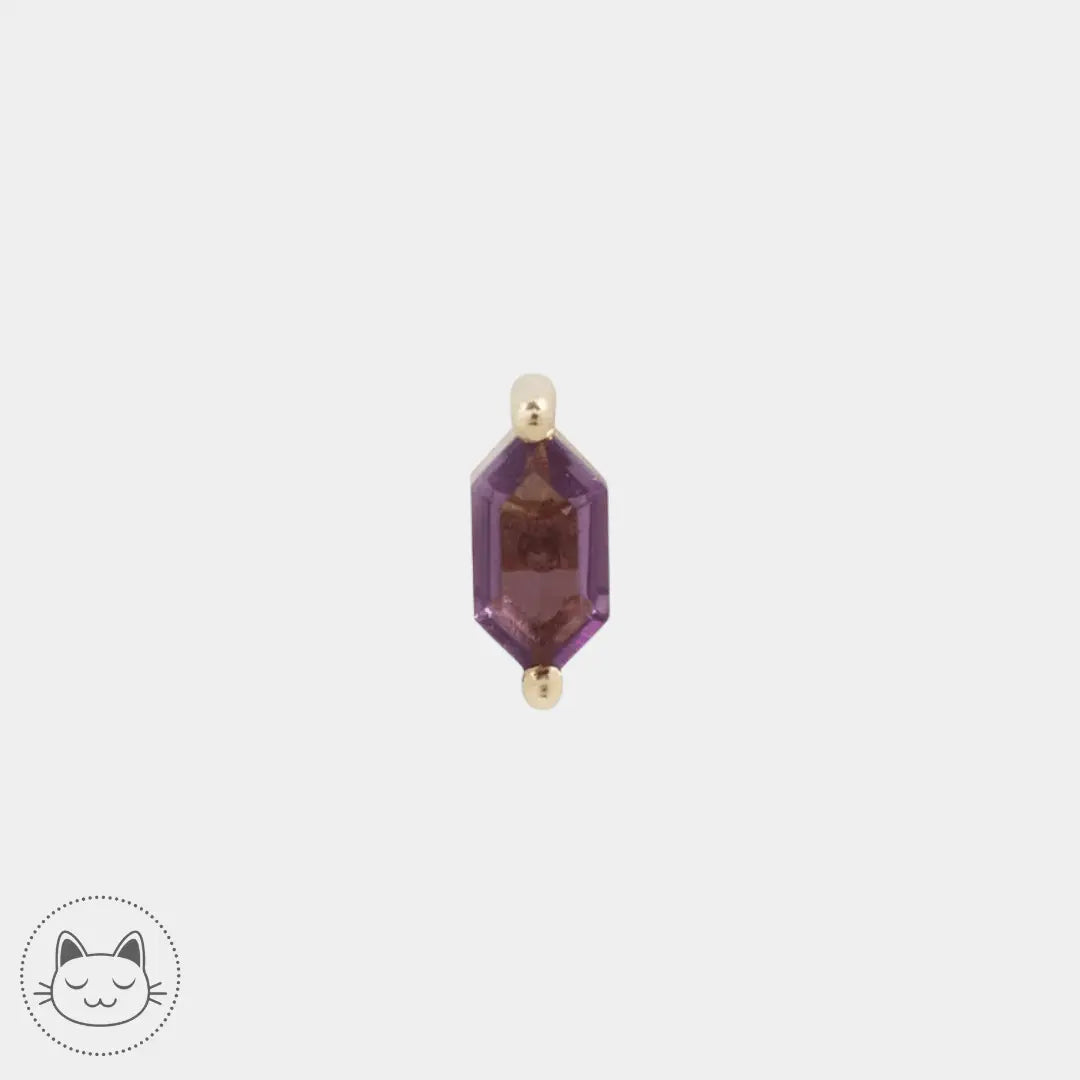 Buddha Jewelry - Oh My My - Améthyste - Kawaii Place piercing