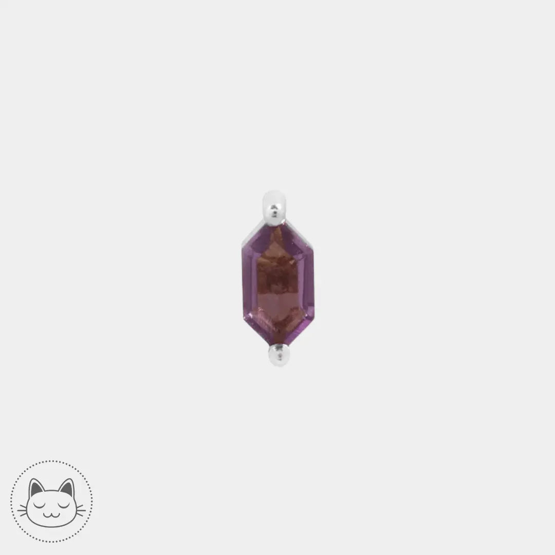 Buddha Jewelry - Oh My My - Améthyste - Kawaii Place piercing