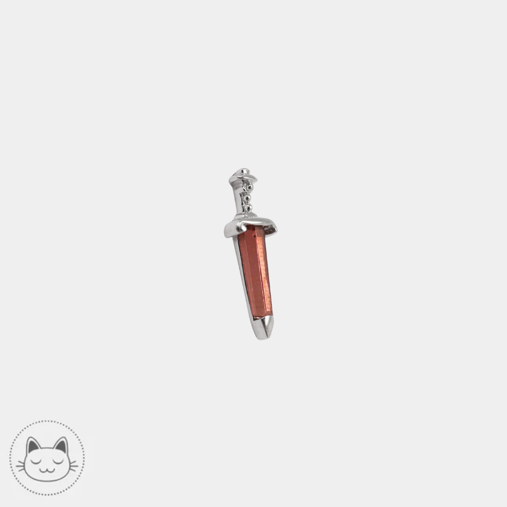 Bijou Spellbound Buddha Jewelry en or 14K avec grenat rouge