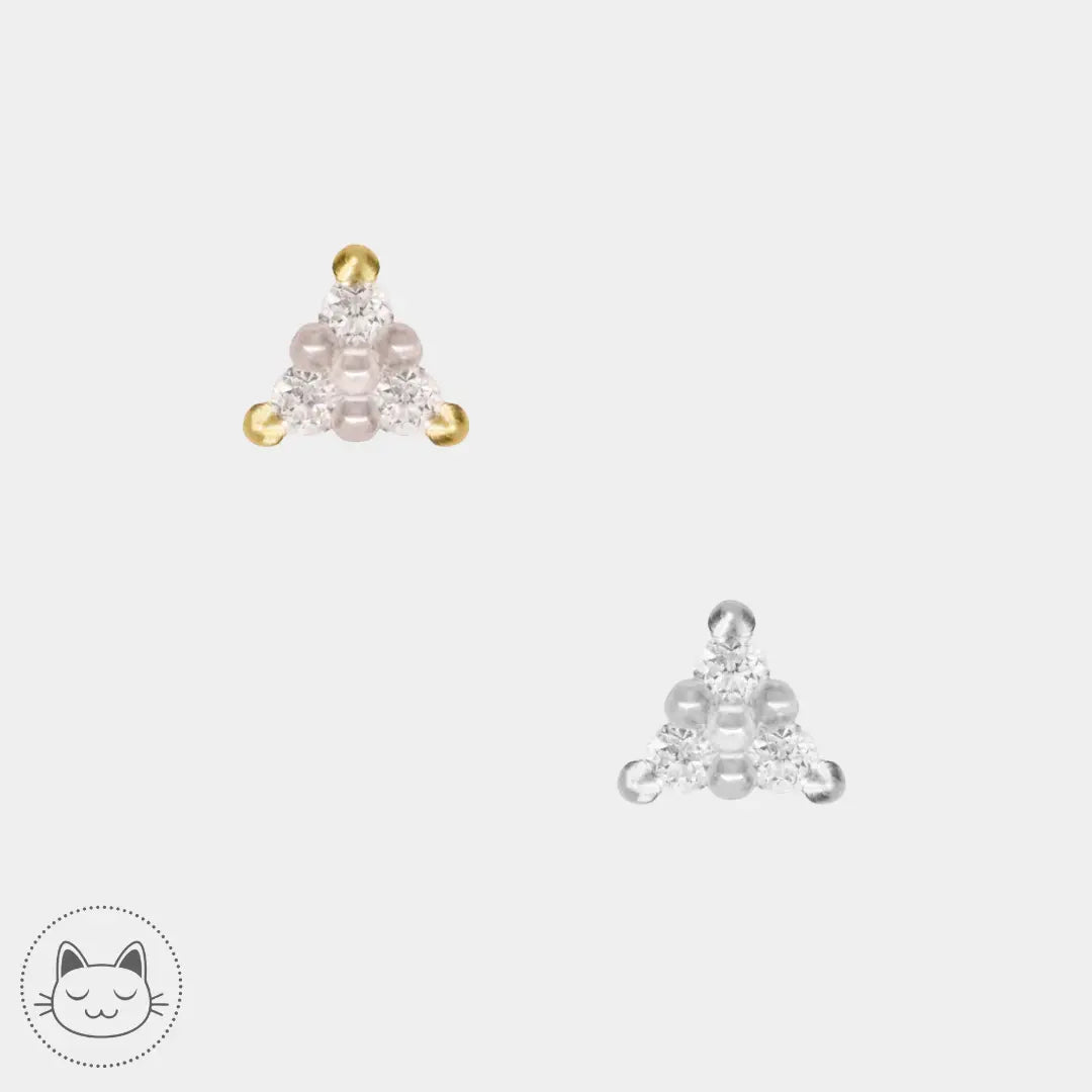Bijou Buddha Jewelry Vibe en or 14 carats avec diamant