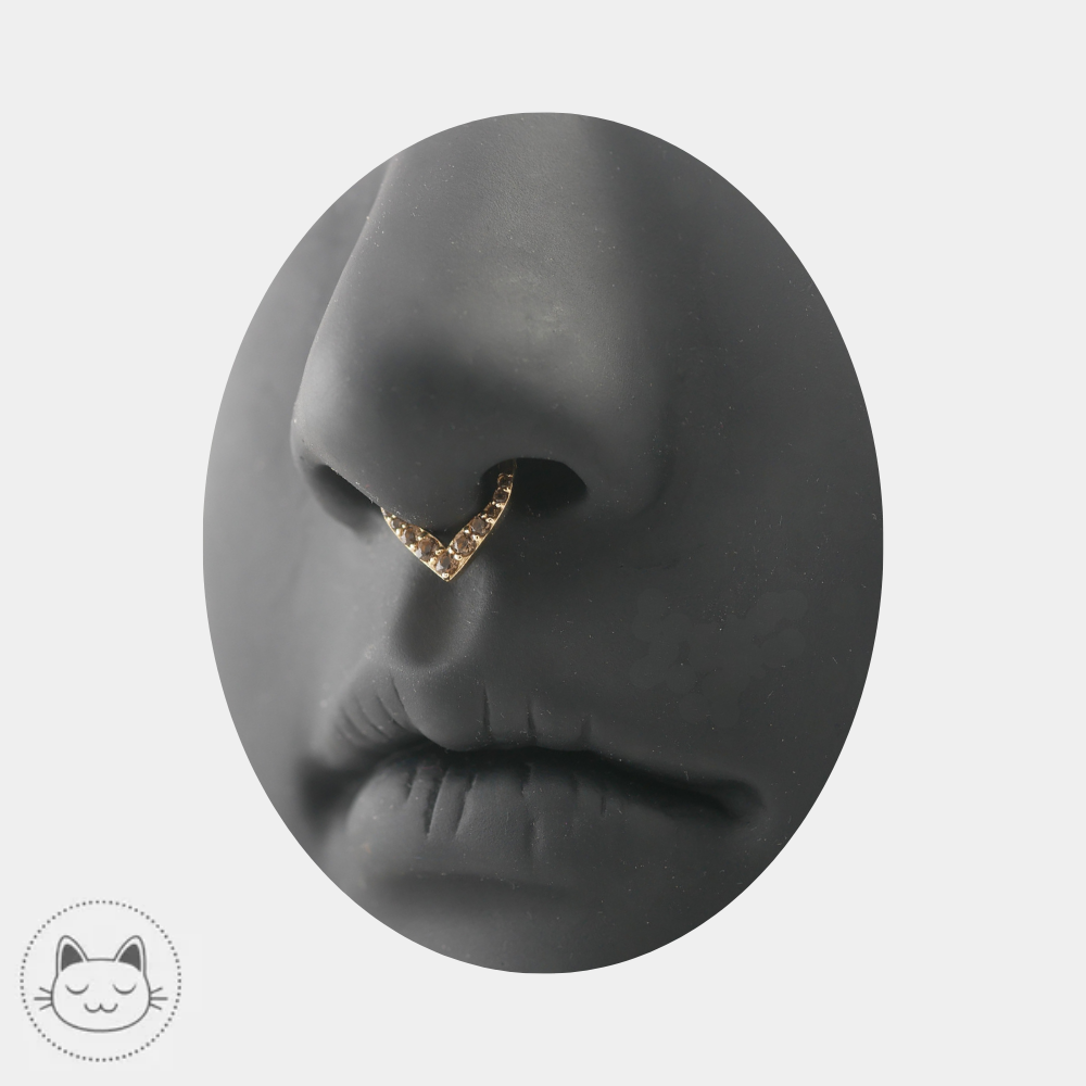 Buddha Jewelry Rise and Shine clicker en or jaune 14 carats