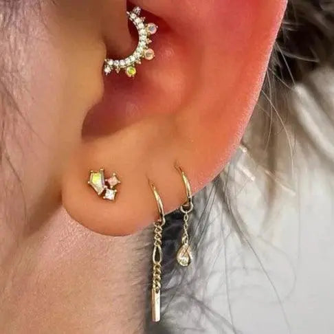 Buddha Jewelry - Moet - Charm Zircon - Kawaii Place piercing