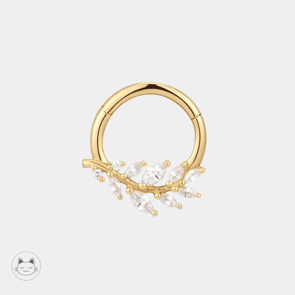 Buddha Jewelry - Wild Soul - Or et Zircons - Kawaii Place piercing