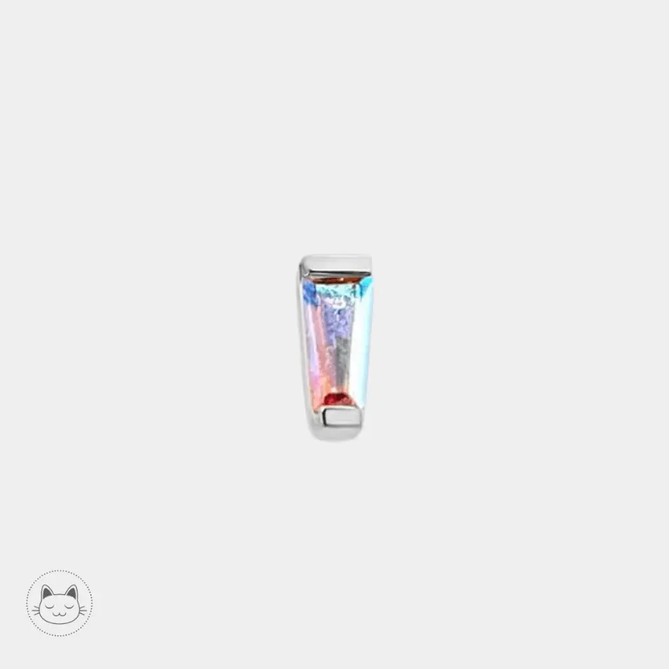 Buddha Jewelry - Tapered Baguette - Mystique Topaze - Kawaii Place piercing