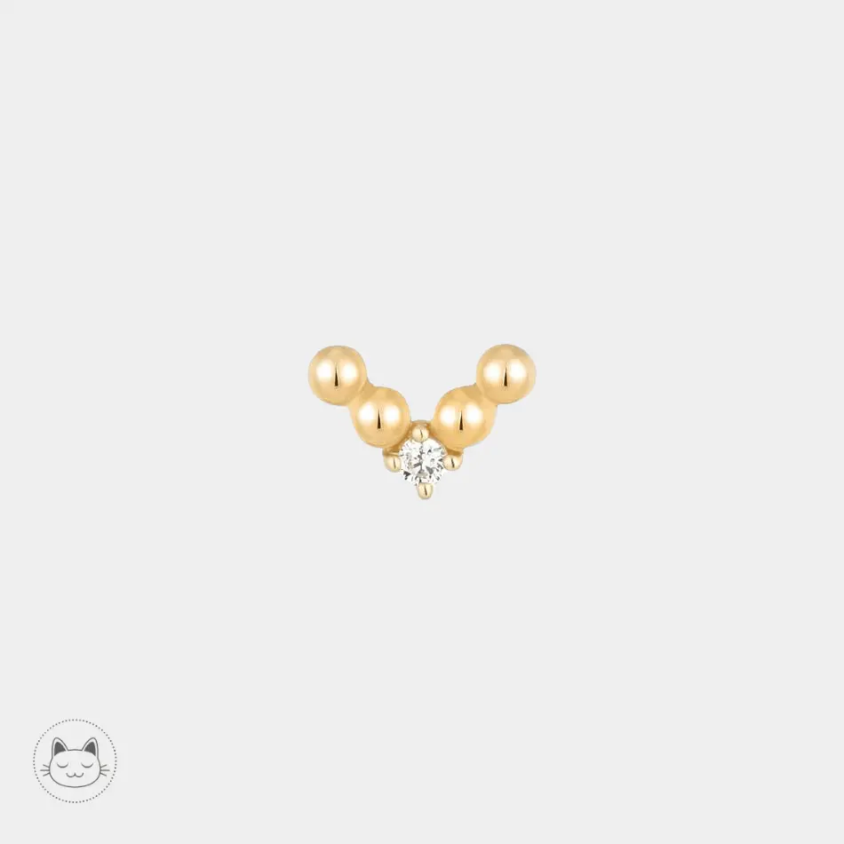 Buddha Jewelry - Voodoo - Swarovski - Kawaii Place piercing