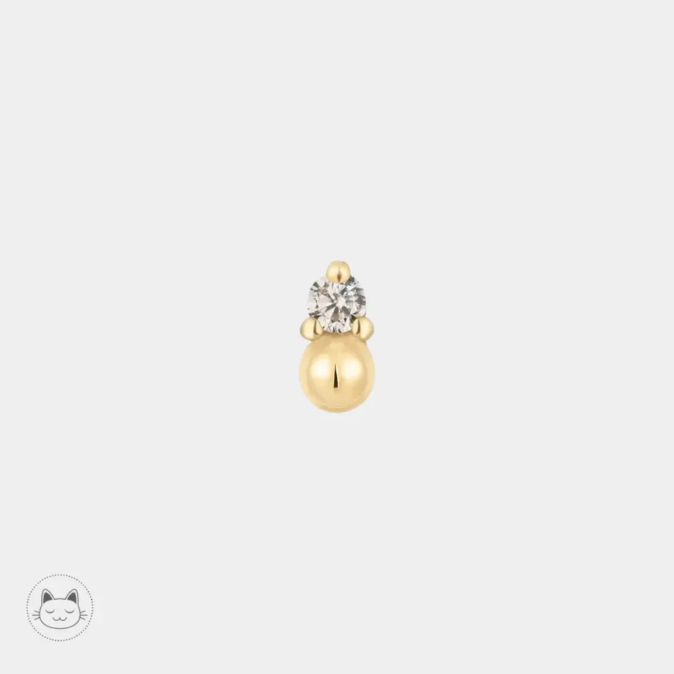 Buddha Jewelry - Babe - Swarovski - Kawaii Place piercing