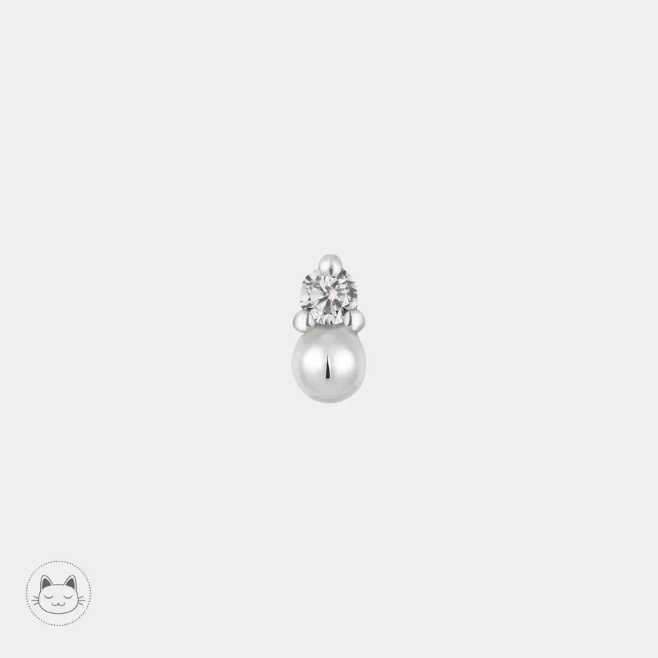 Buddha Jewelry - Babe - Swarovski - Kawaii Place piercing